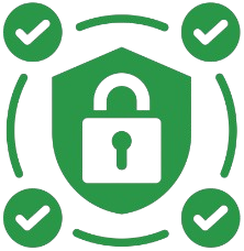 Icon for security and reliability